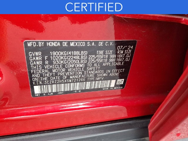 2025 Honda HR-V Sport **CERTIFIED**