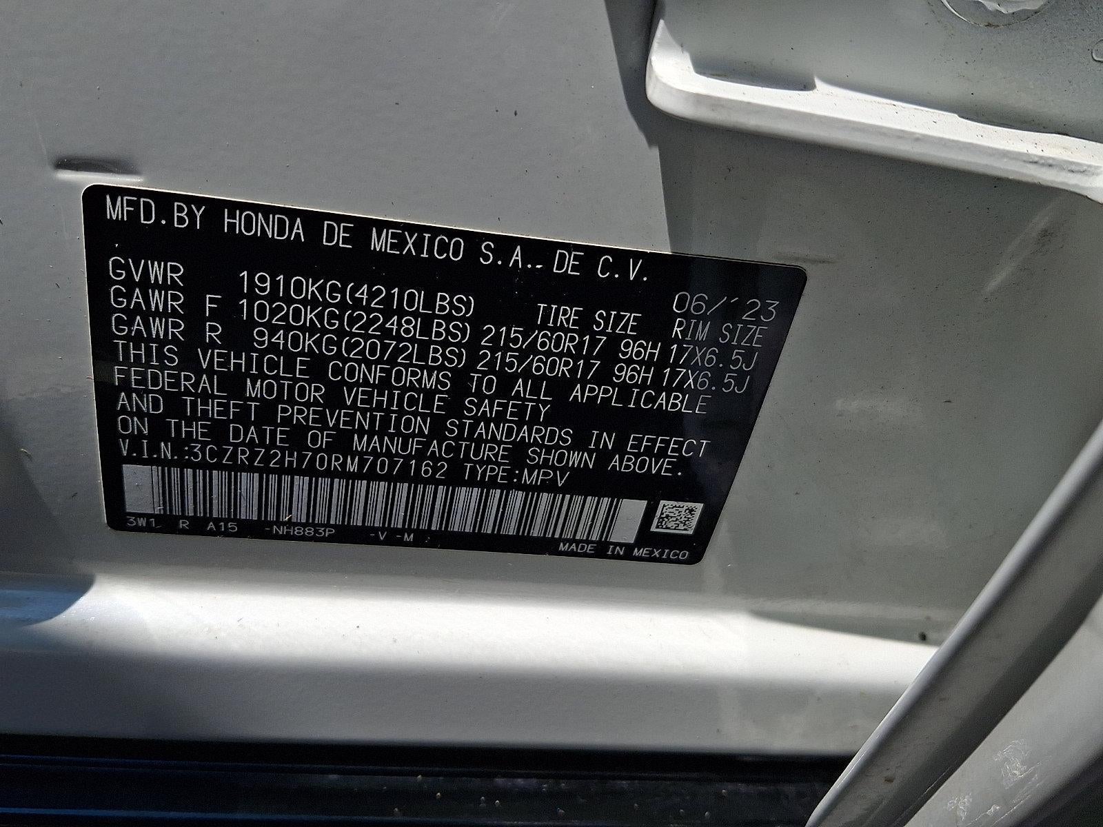 2024 Honda HR-V EX-L AWD CVT