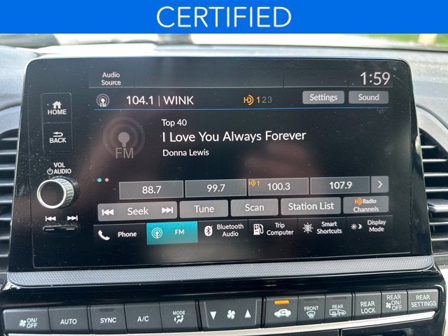 2025 Honda Odyssey EX-L CERTIFIED