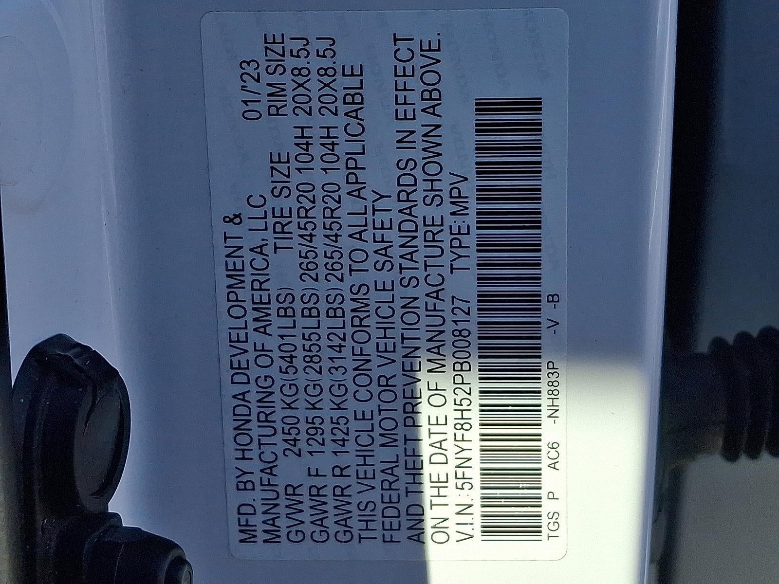 2023 Honda Passport EX-L AWD