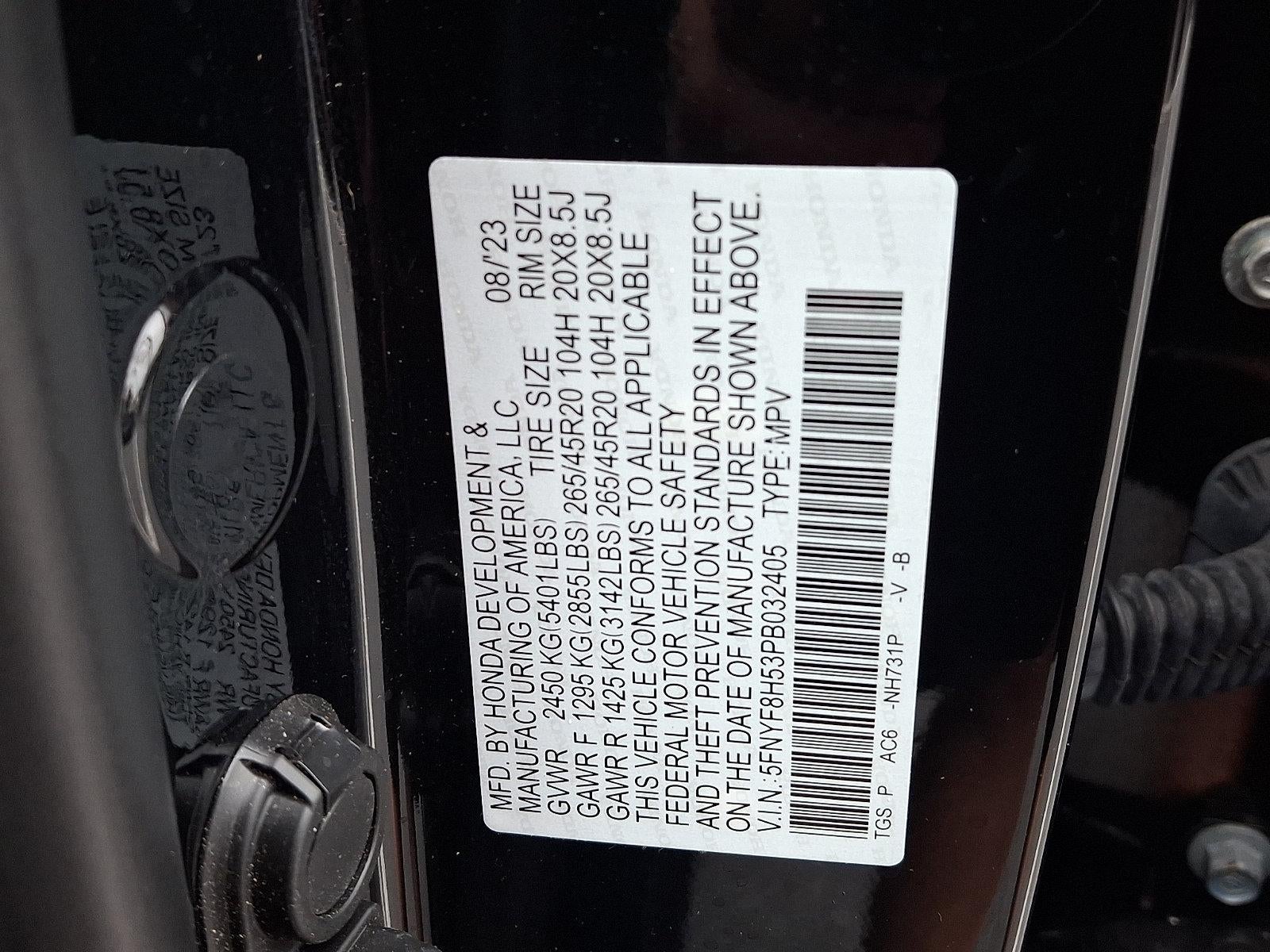 2023 Honda Passport EX-L AWD