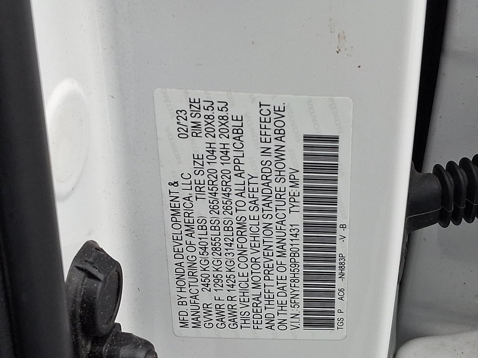 2023 Honda Passport EX-L AWD