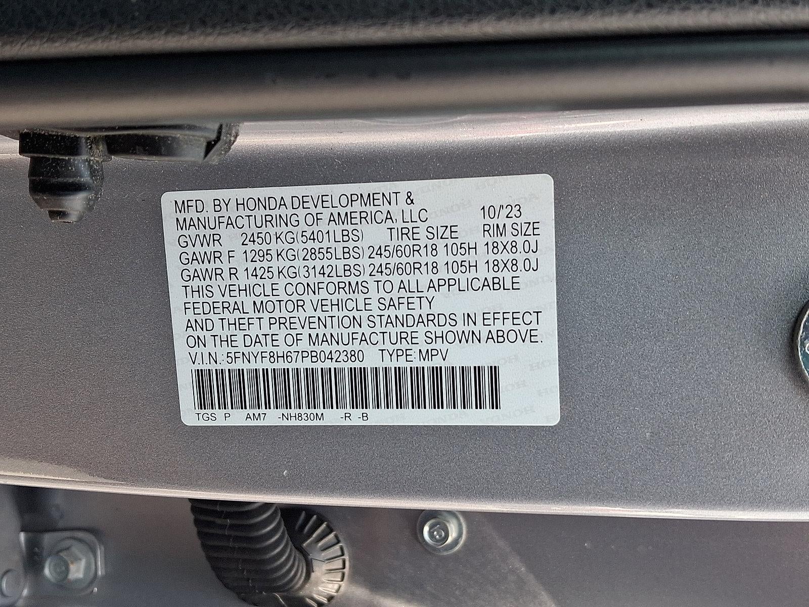 2023 Honda Passport TrailSport AWD