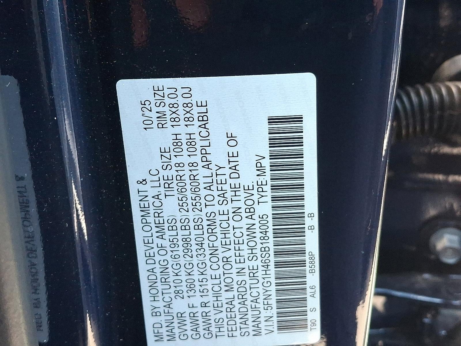 2025 Honda Pilot EX-L AWD