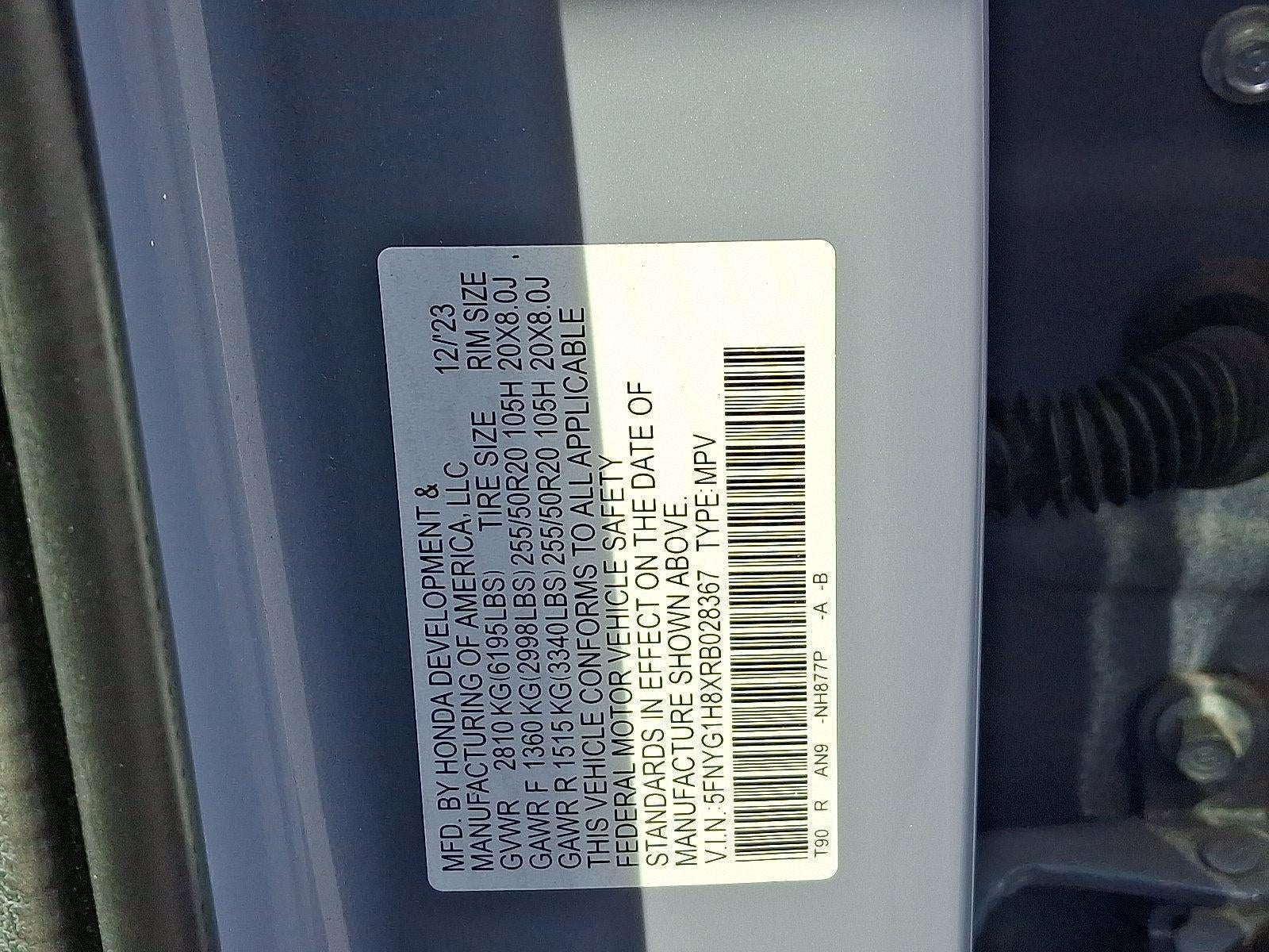 2024 Honda Pilot Elite AWD