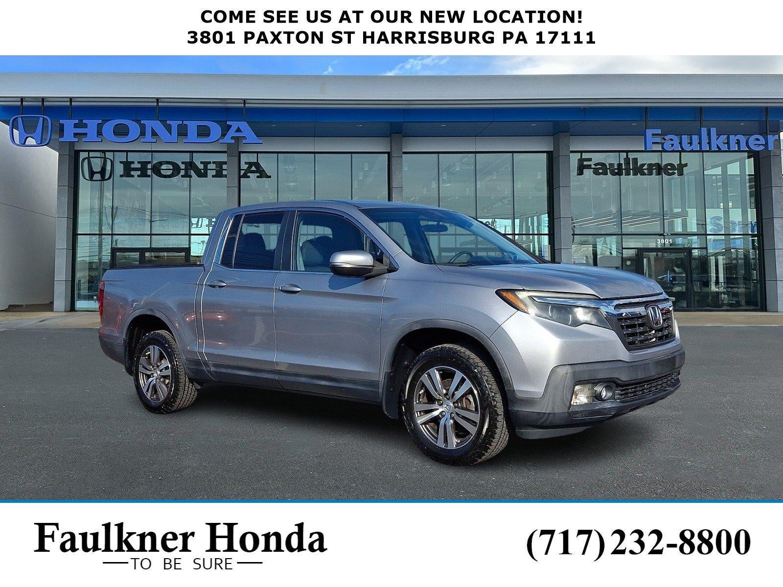 2017 Honda Ridgeline RTS 4x4 Crew Cab 5.3' Bed
