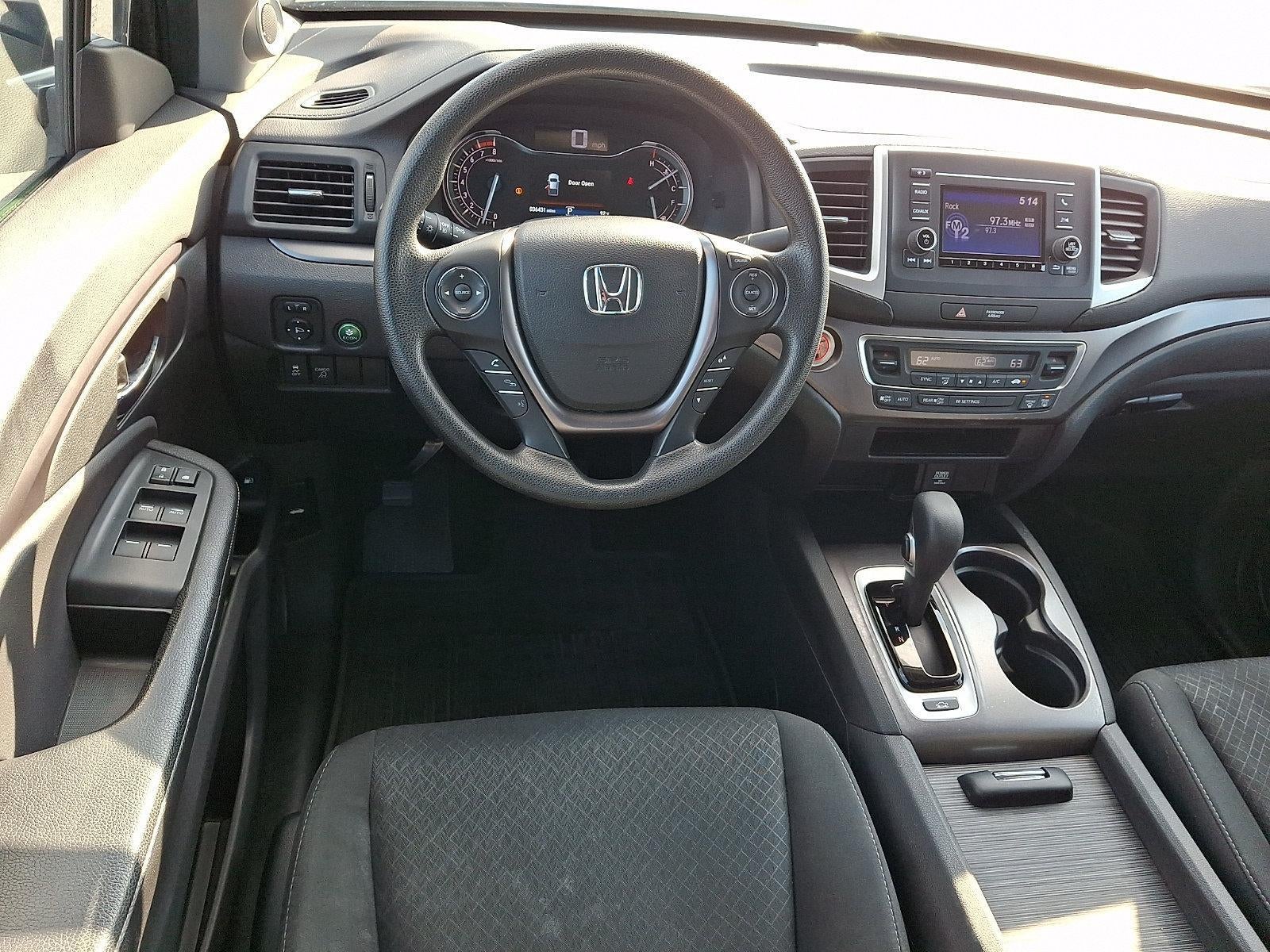 2017 Honda Ridgeline RTS 4x4 Crew Cab 5.3' Bed