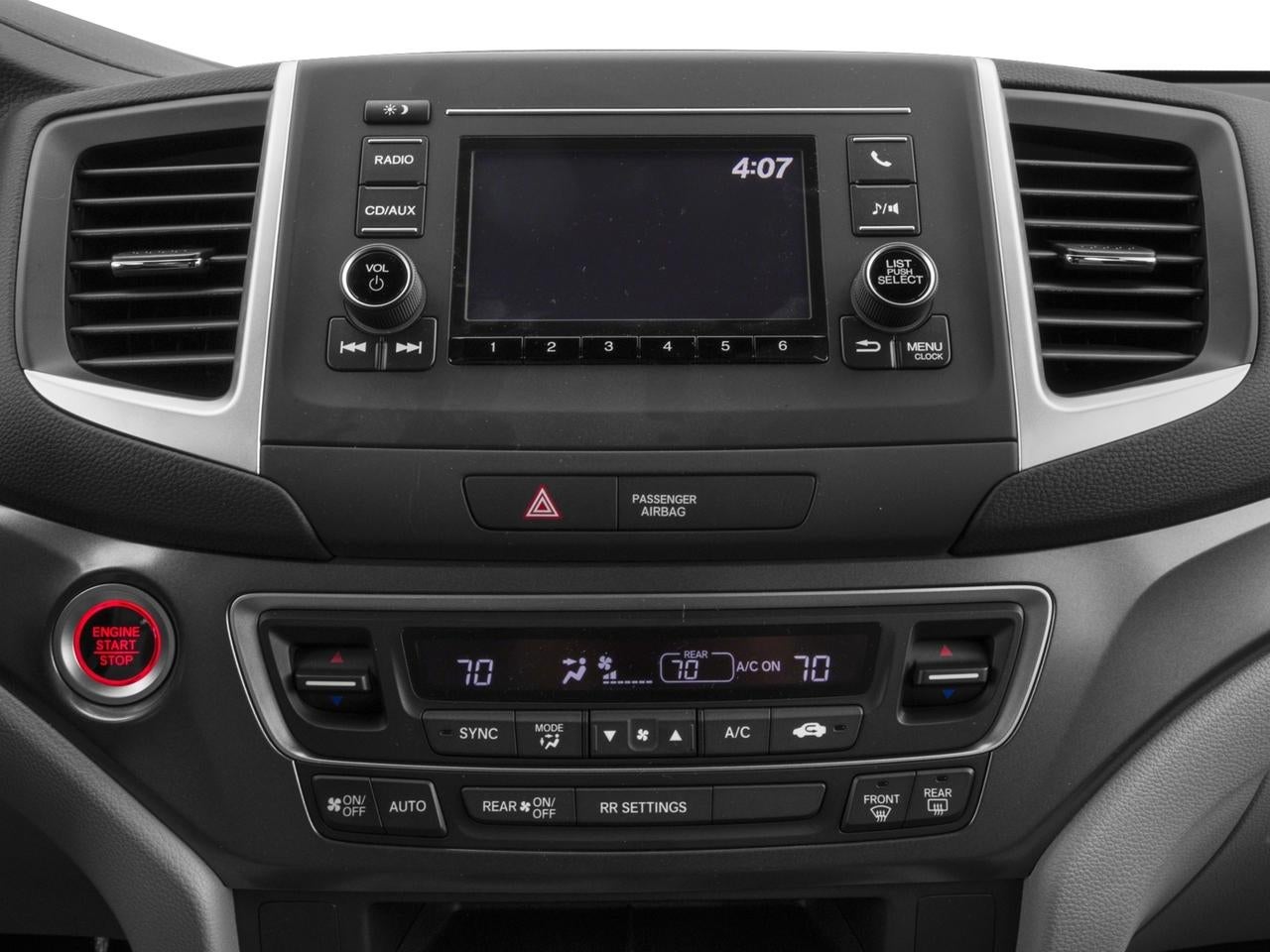 2017 Honda Ridgeline RTS 4x4 Crew Cab 5.3' Bed