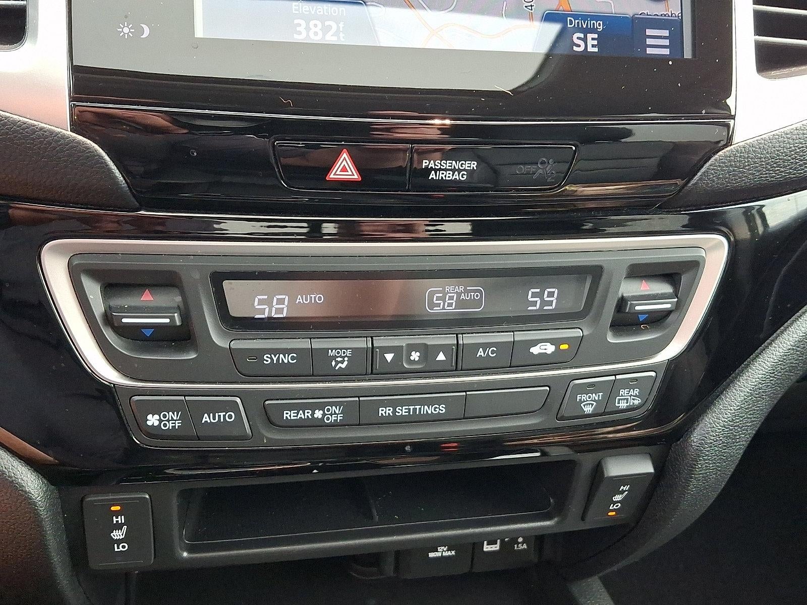 2018 Honda Ridgeline RTL-E AWD