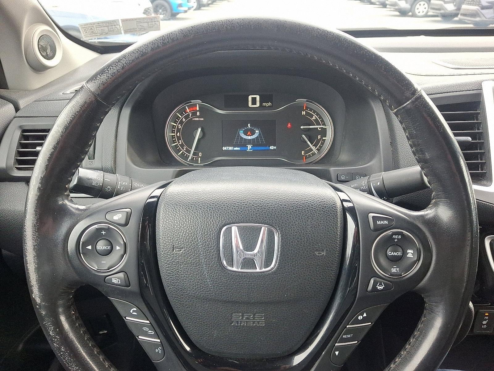 2019 Honda Ridgeline RTL-E AWD