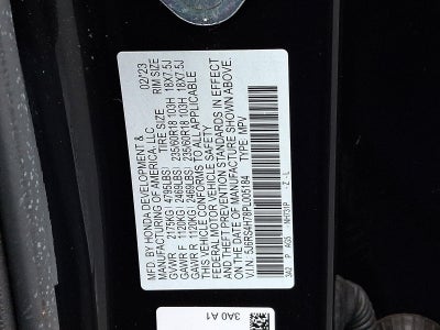 2023 Honda CR-V EX-L AWD w/o BSI