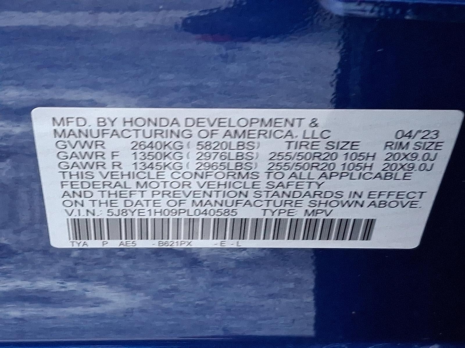 2023 Acura MDX SH-AWD w/A-Spec Package