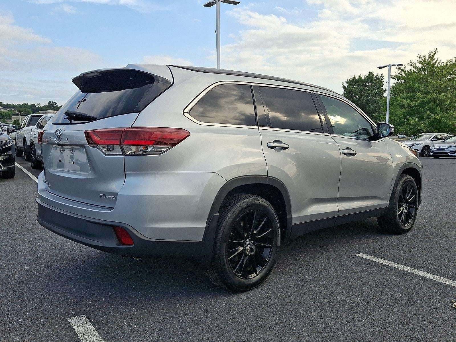 2019 Toyota Highlander SE V6 AWD (Natl)
