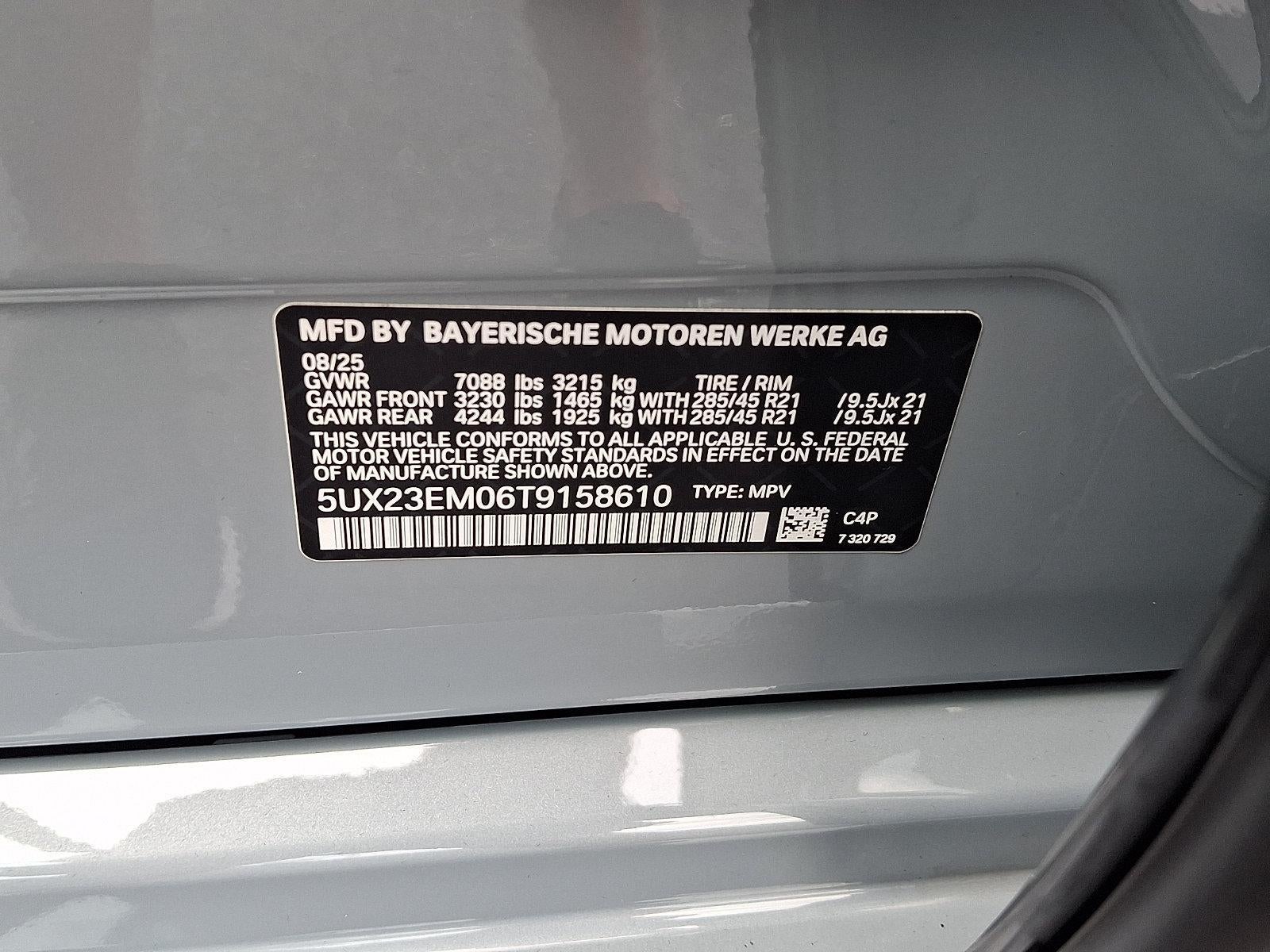 2026 BMW X7 xDrive40i Sports Activity Vehicle