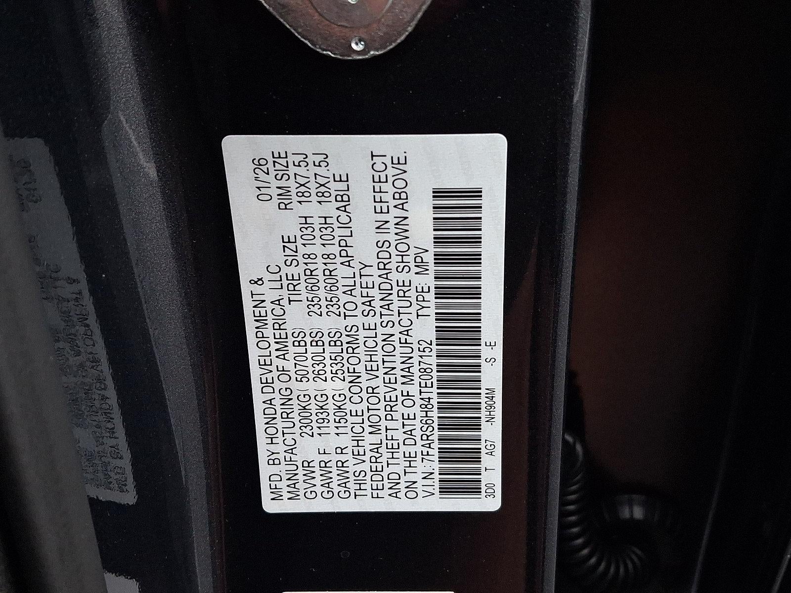 2026 Honda CR-V Hybrid Sport-L AWD