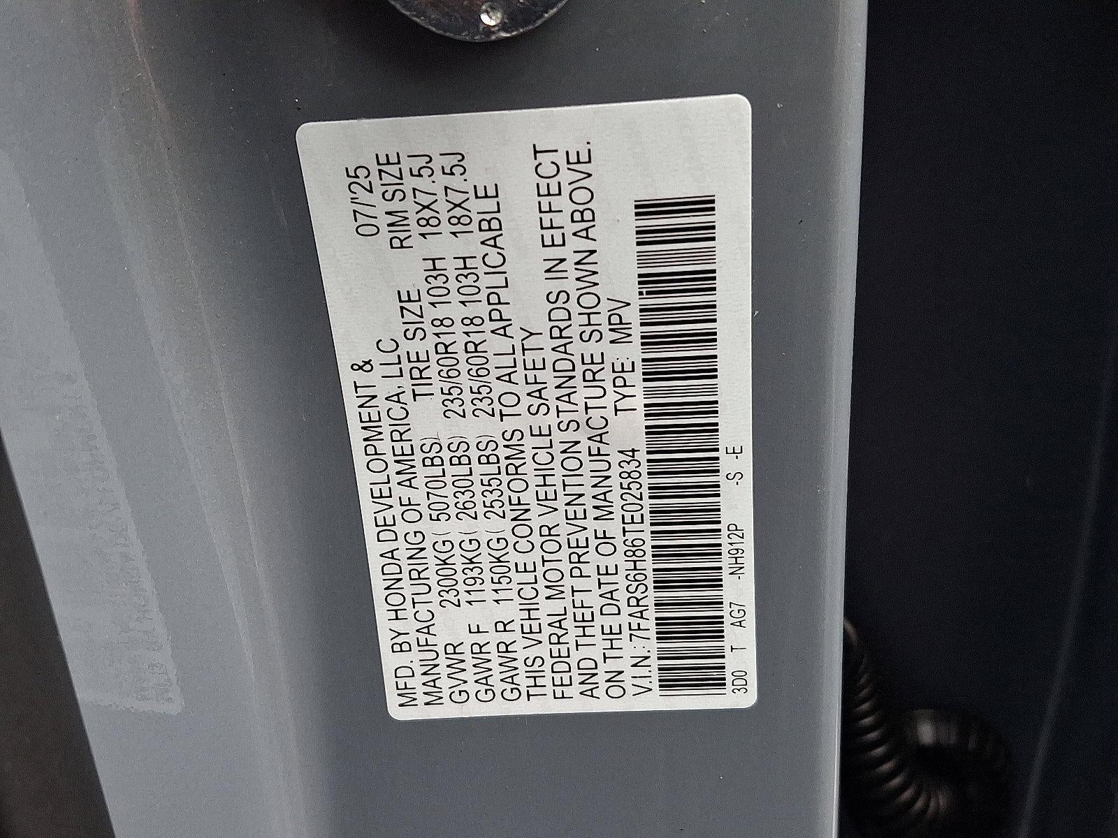 2026 Honda CR-V Hybrid Sport-L AWD