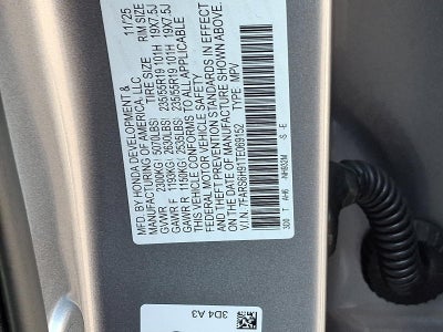 2026 Honda CR-V Hybrid Sport Touring AWD