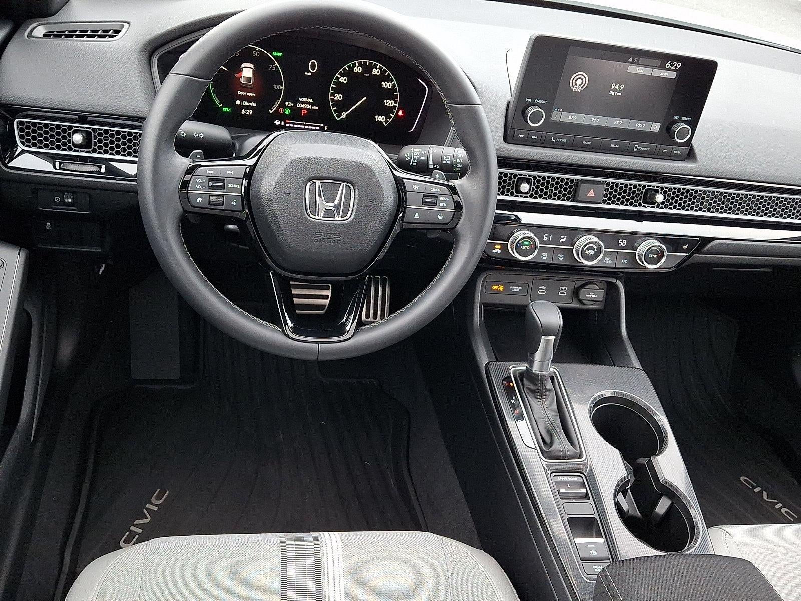 2025 Honda Civic Hatchback Hybrid Sport CVT