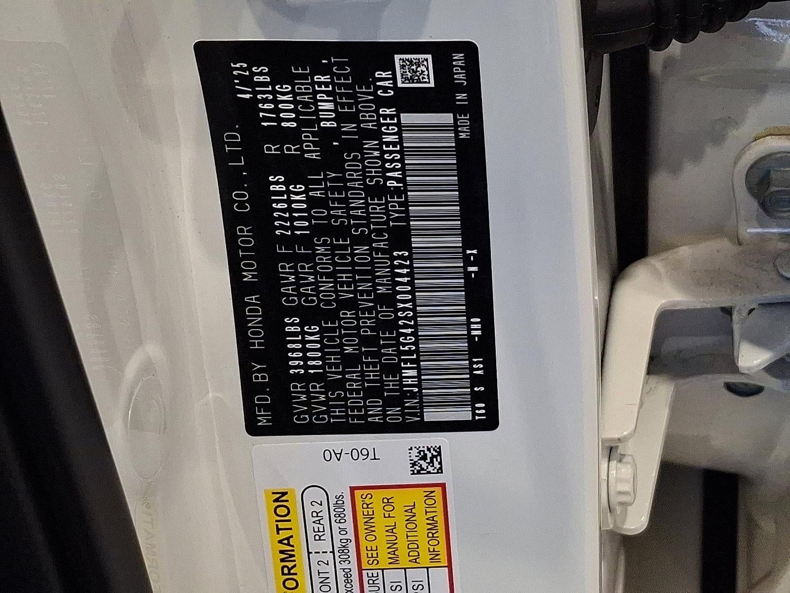 2025 Honda Civic Type R Manual Type R