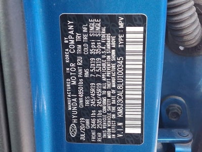 2020 Hyundai TUCSON Sport AWD