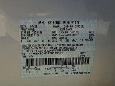 2023 Ford Explorer XLT 4WD