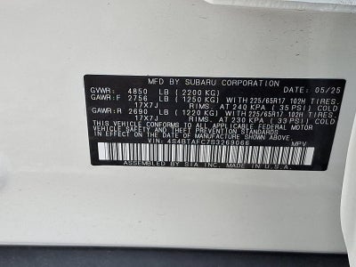 2025 Subaru Outback Premium AWD