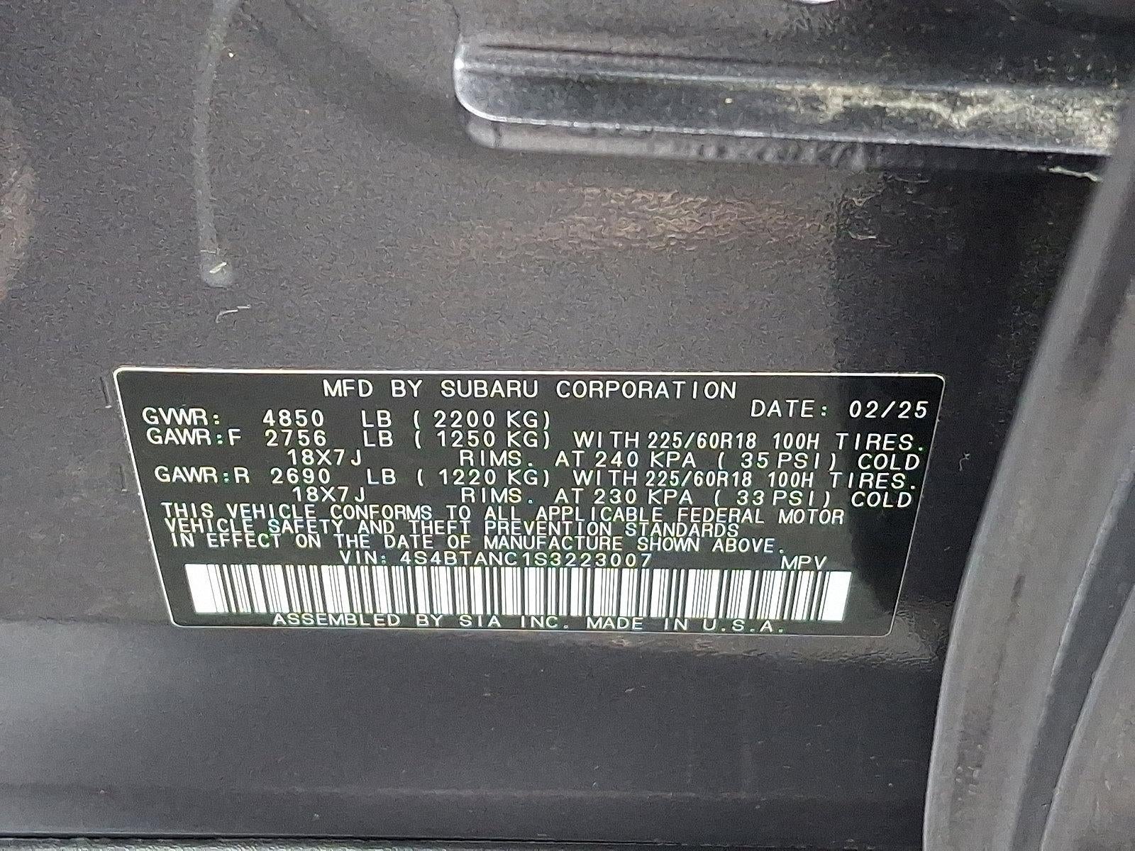 2025 Subaru Outback Limited AWD