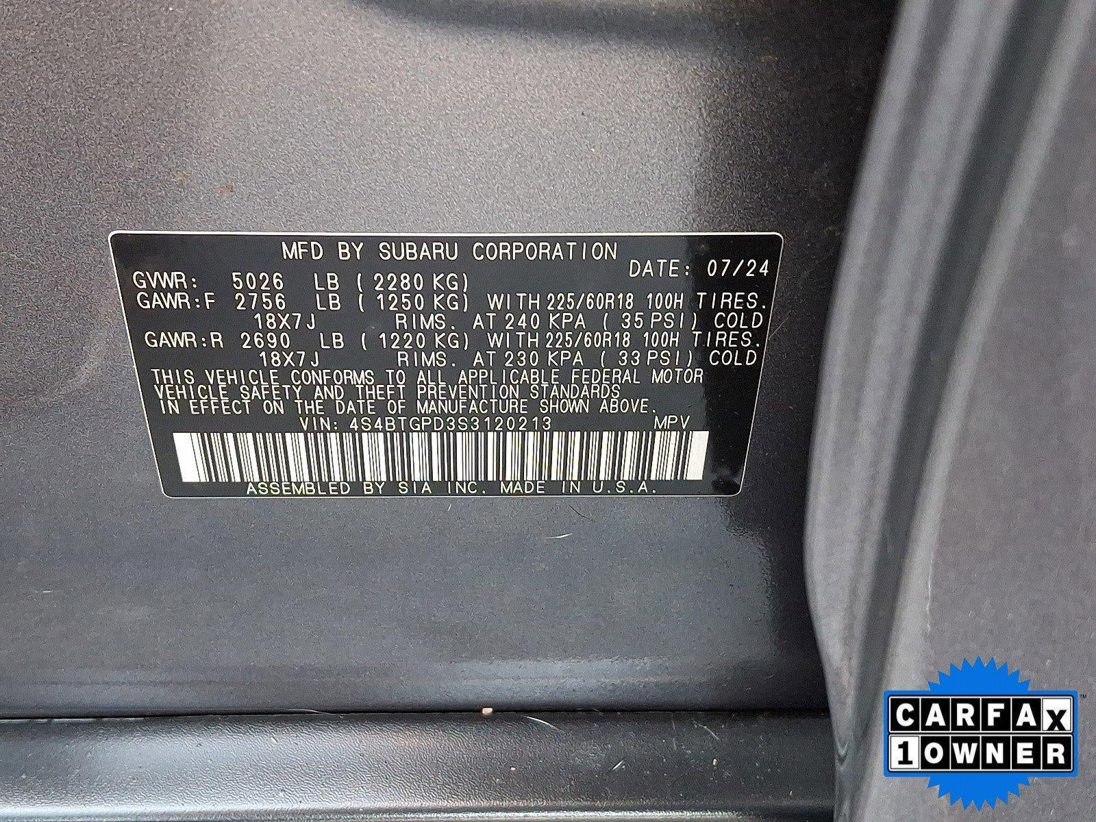 2025 Subaru Outback Touring XT AWD