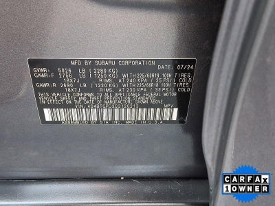 2025 Subaru Outback Touring XT AWD