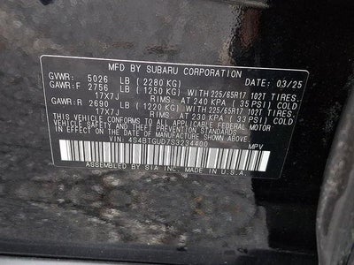 2025 Subaru Outback Wilderness AWD