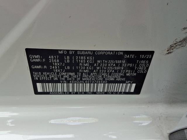2026 Subaru Crosstrek Limited AWD