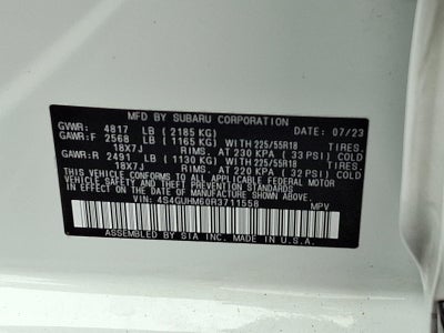 2024 Subaru Crosstrek Limited AWD