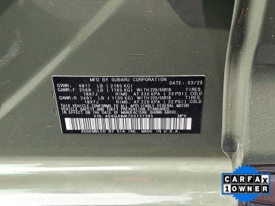 2025 Subaru Crosstrek Limited AWD