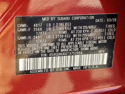 2026 Subaru Crosstrek Wilderness AWD