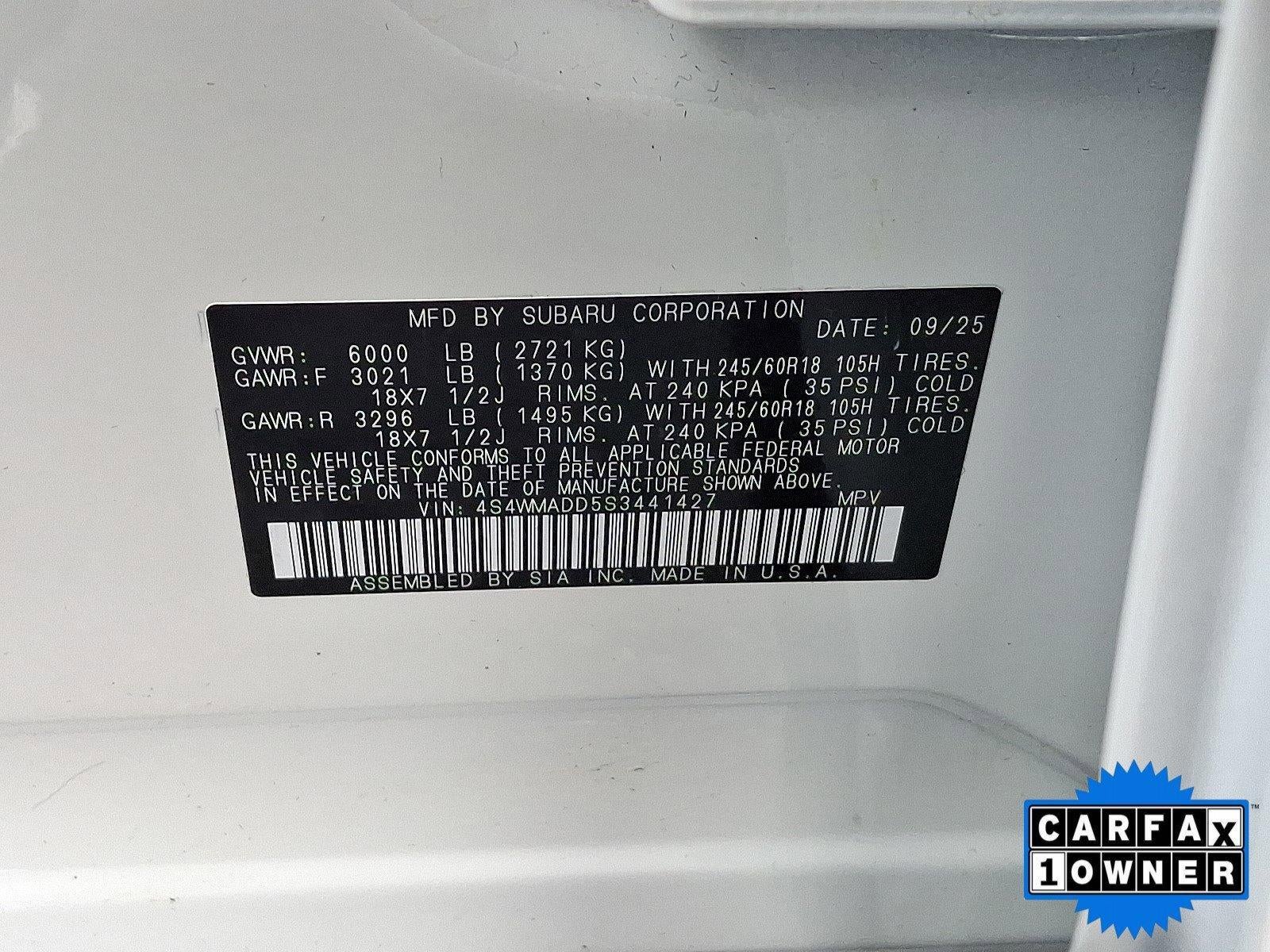 2025 Subaru Ascent Premium 7-Passenger