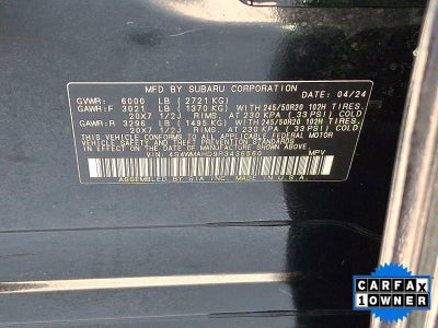 2024 Subaru Ascent Onyx Edition 7-Passenger