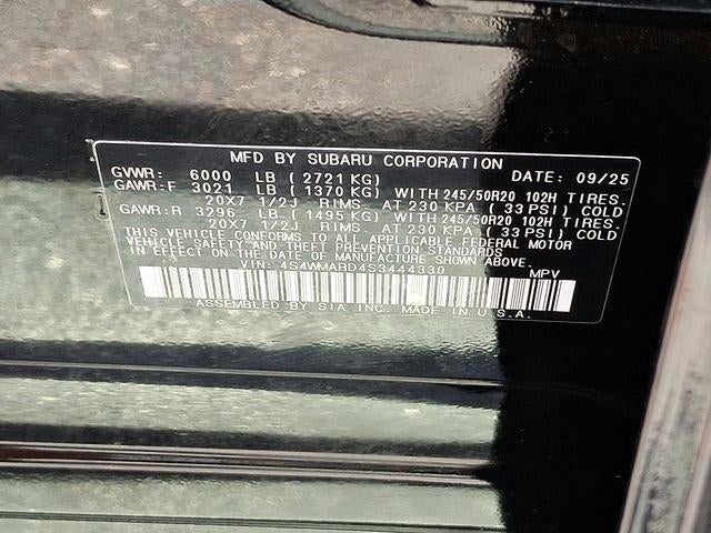2025 Subaru Ascent Limited Bronze Edition 7-Passenger