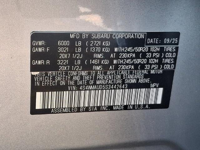 2025 Subaru Ascent Touring 7-Passenger
