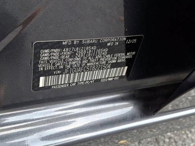 2026 Subaru Impreza Sport AWD