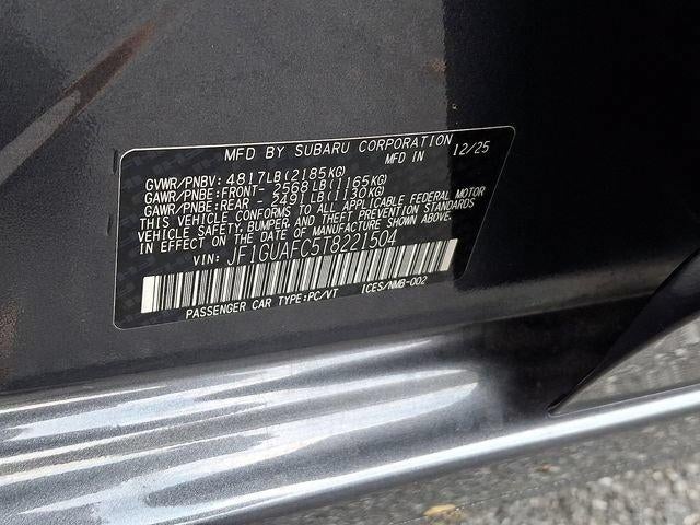 2026 Subaru Impreza Sport AWD