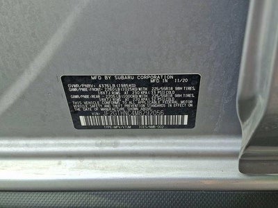 2021 Subaru Crosstrek Limited CVT