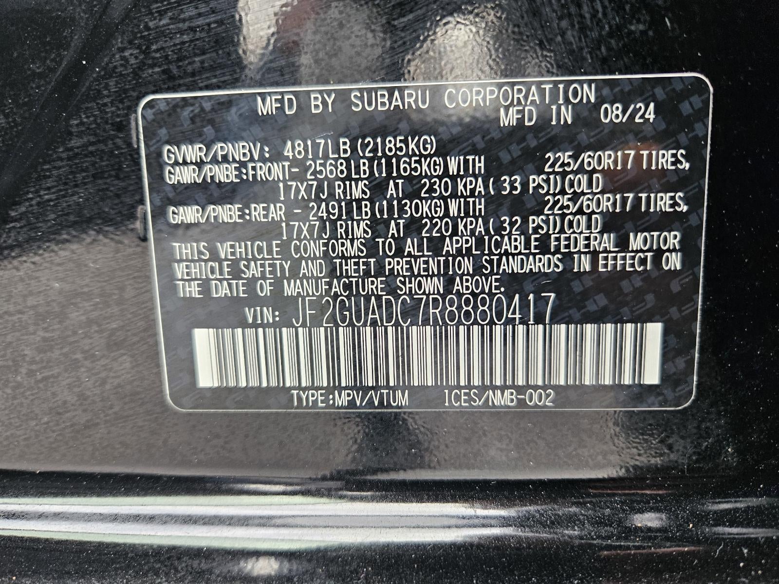 2024 Subaru Crosstrek Premium AWD