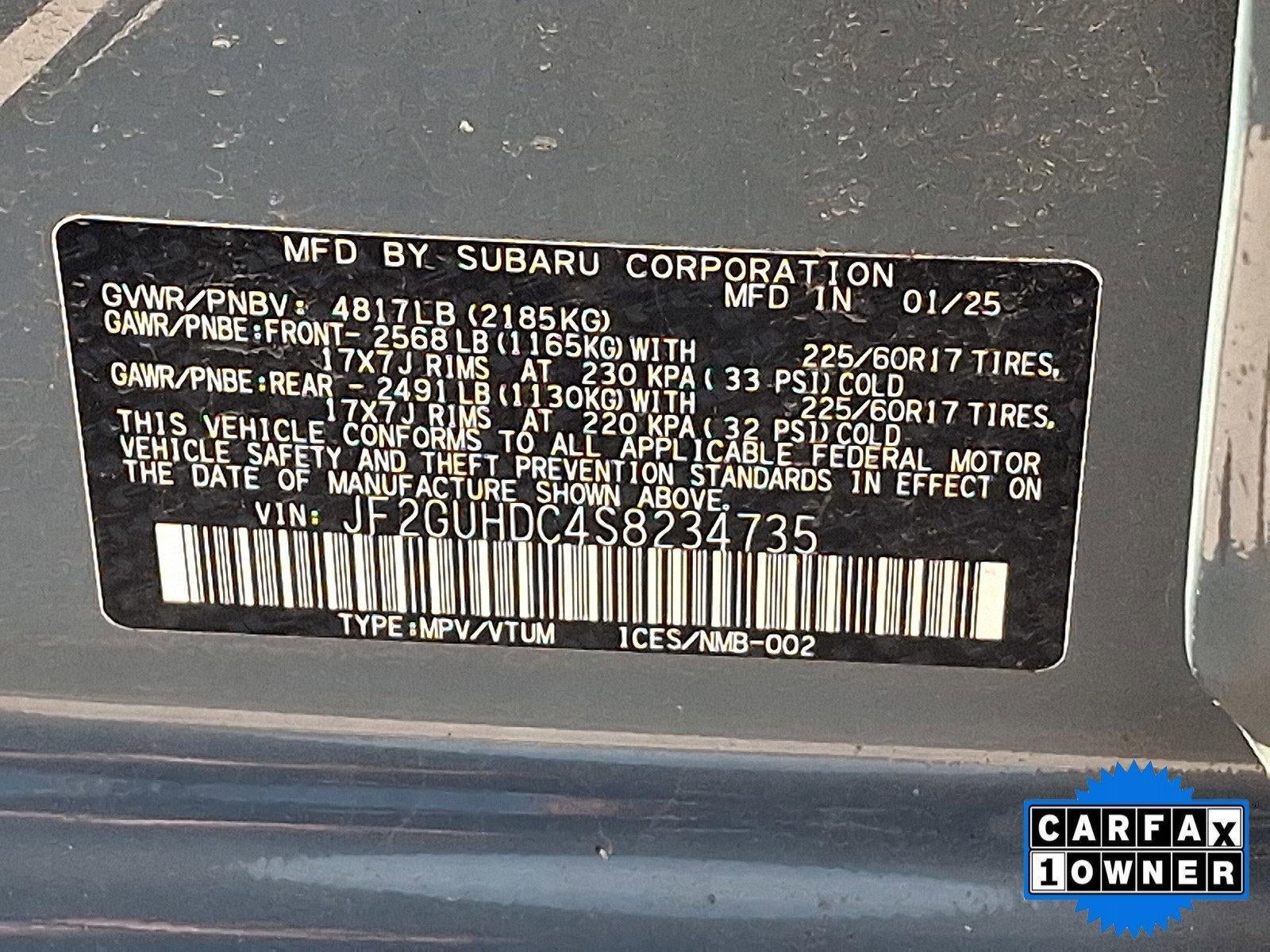2025 Subaru Crosstrek Premium AWD