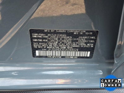 2025 Subaru Crosstrek Premium AWD