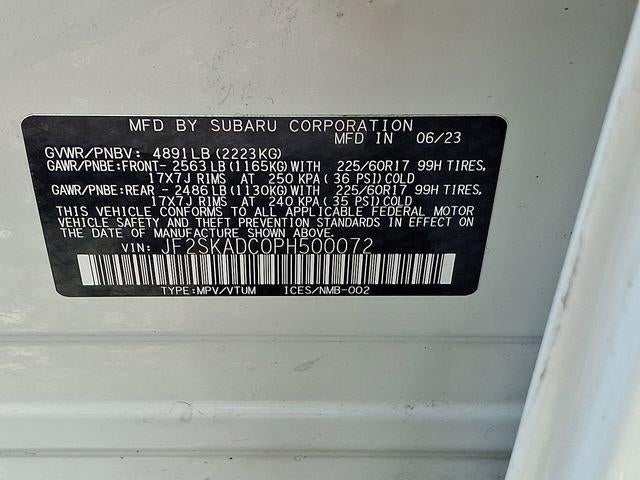 2023 Subaru Forester Premium CVT