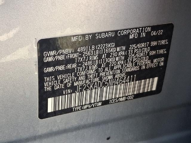 2022 Subaru Forester Premium CVT