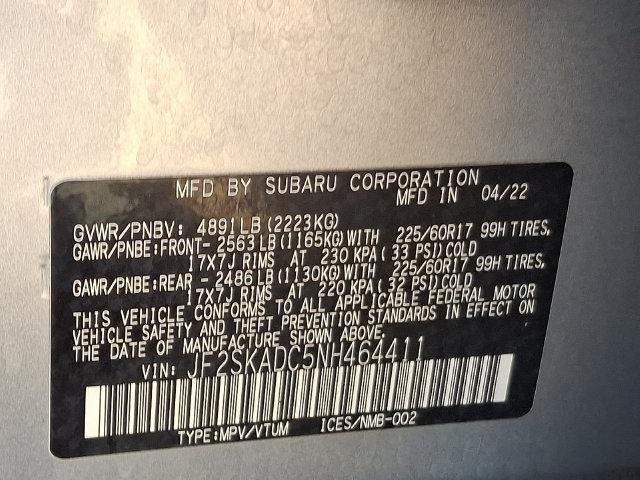 2022 Subaru Forester Premium CVT