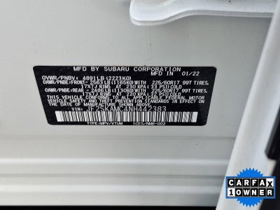 2022 Subaru Forester Wilderness CVT