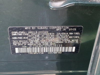 2023 Subaru Forester Limited CVT