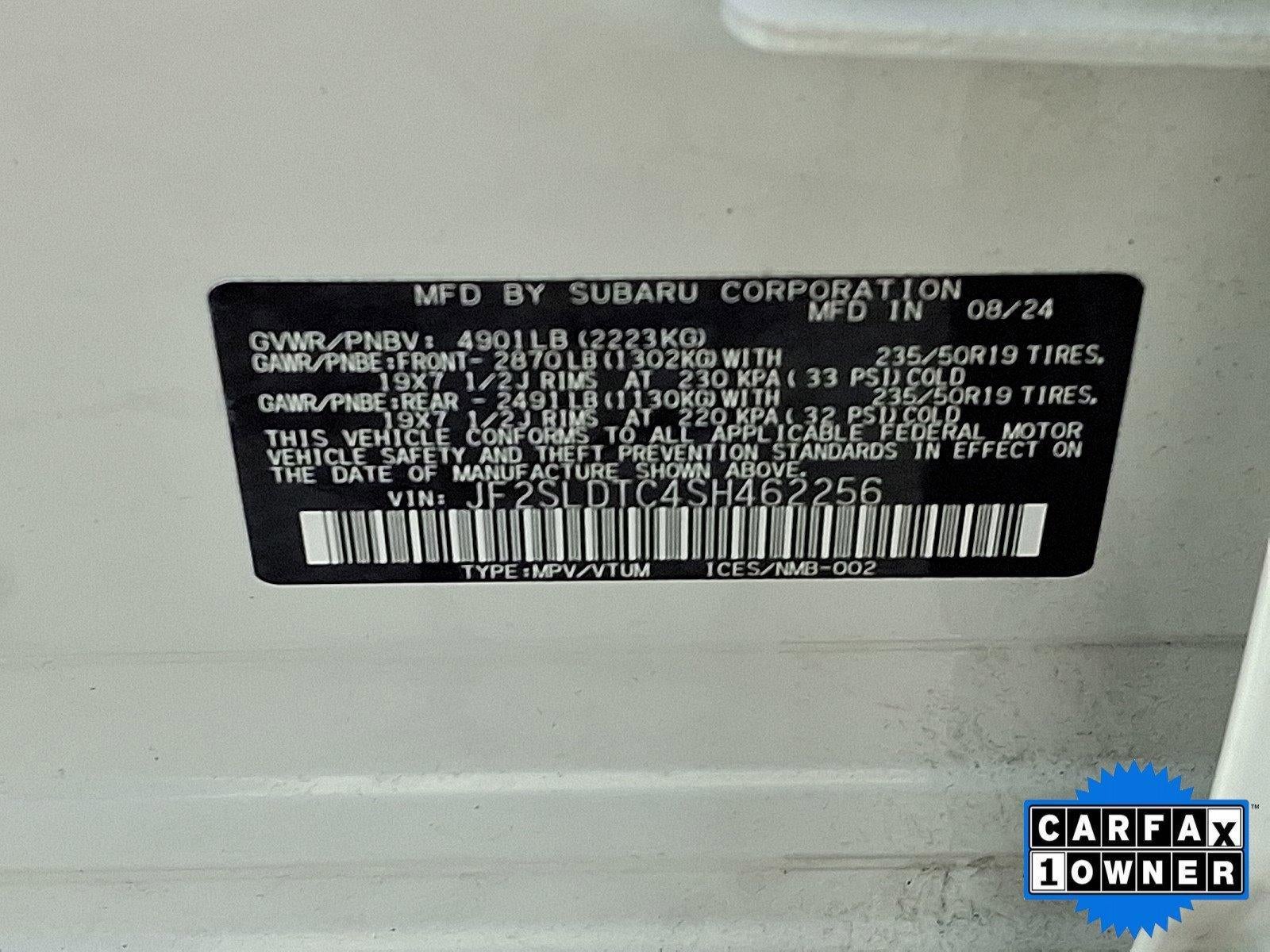 2025 Subaru Forester Touring AWD